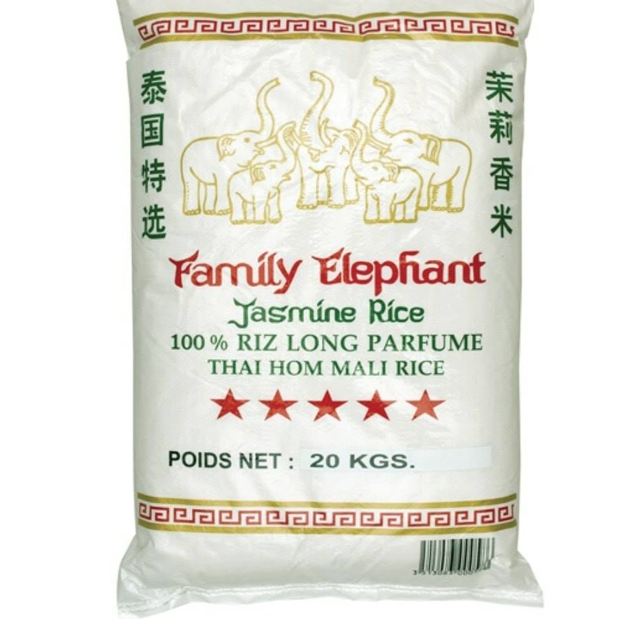 Family Elephant Jasmine Rice