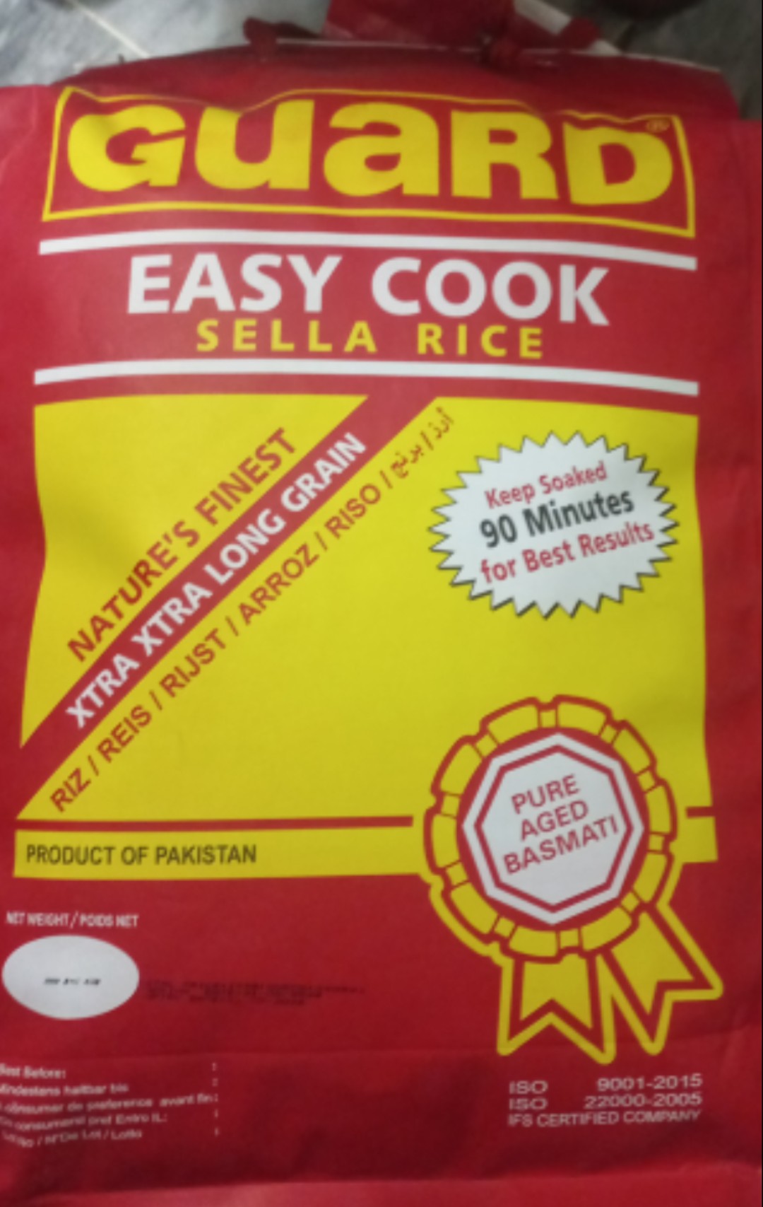 Guard Easy Cook Sella Rice